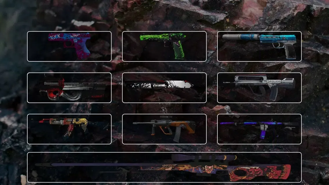 Capturas de pantalla de Weapon Skins Shoot Simulator