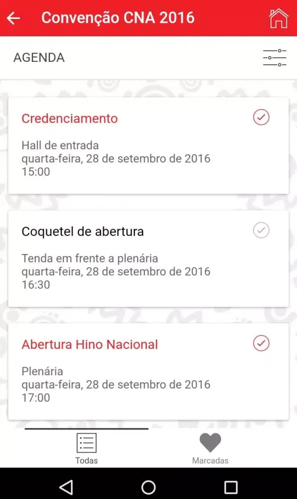 Convenção CNA 2016应用截图