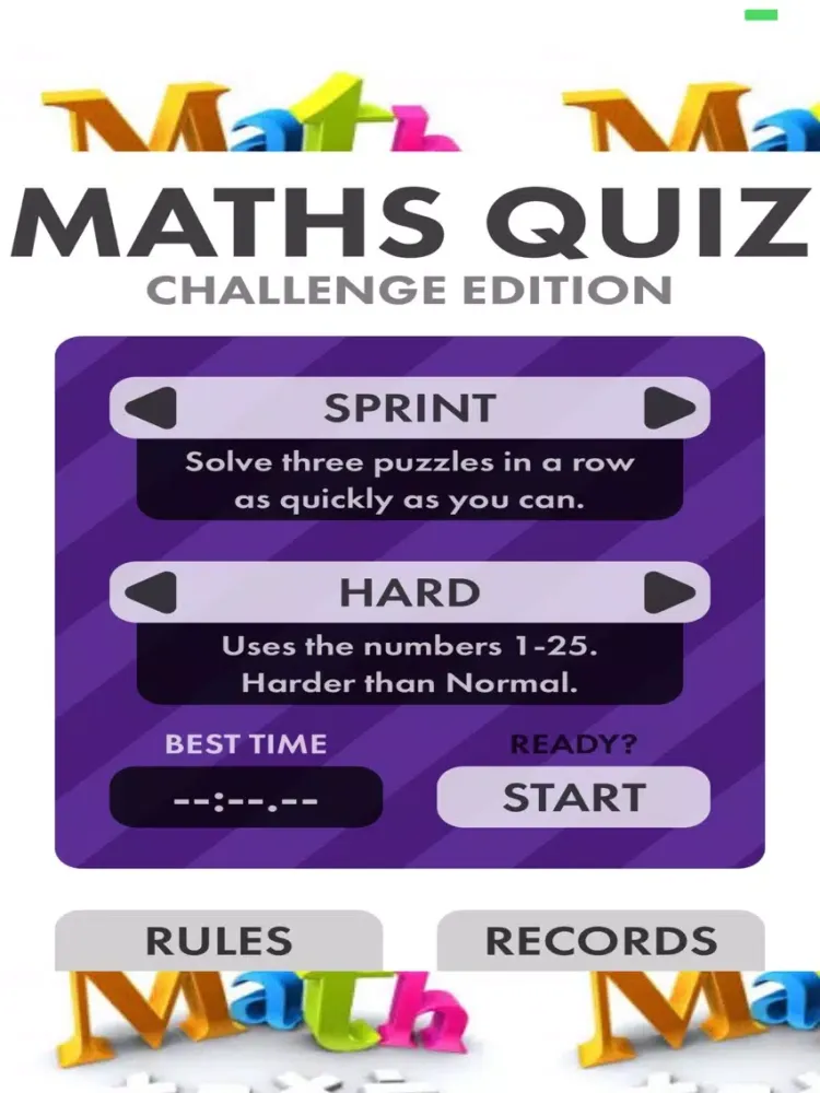 Screenshot di Math Quiz Puzzle iPad 