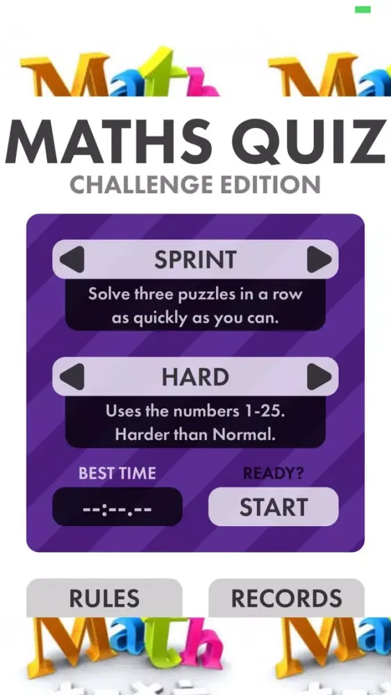 Screenshot di Math Quiz Puzzle