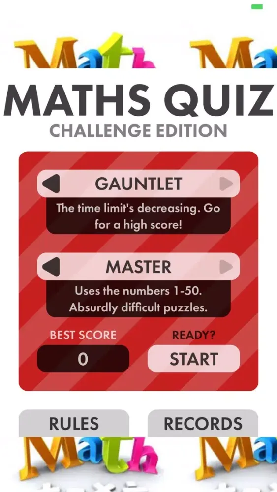 Screenshot di Math Quiz Puzzle