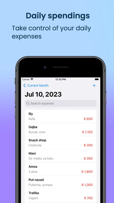 ภาพหน้าจอของ Simplest money tracker