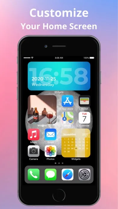 Zrzuty ekranu Widgets: Calendar&Clock&Date