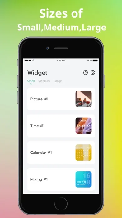 Zrzuty ekranu Widgets: Calendar&Clock&Date
