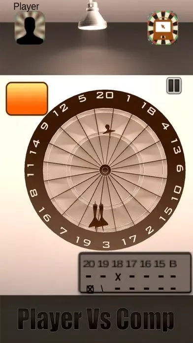 Tangkapan skrin Professional Darts 3D