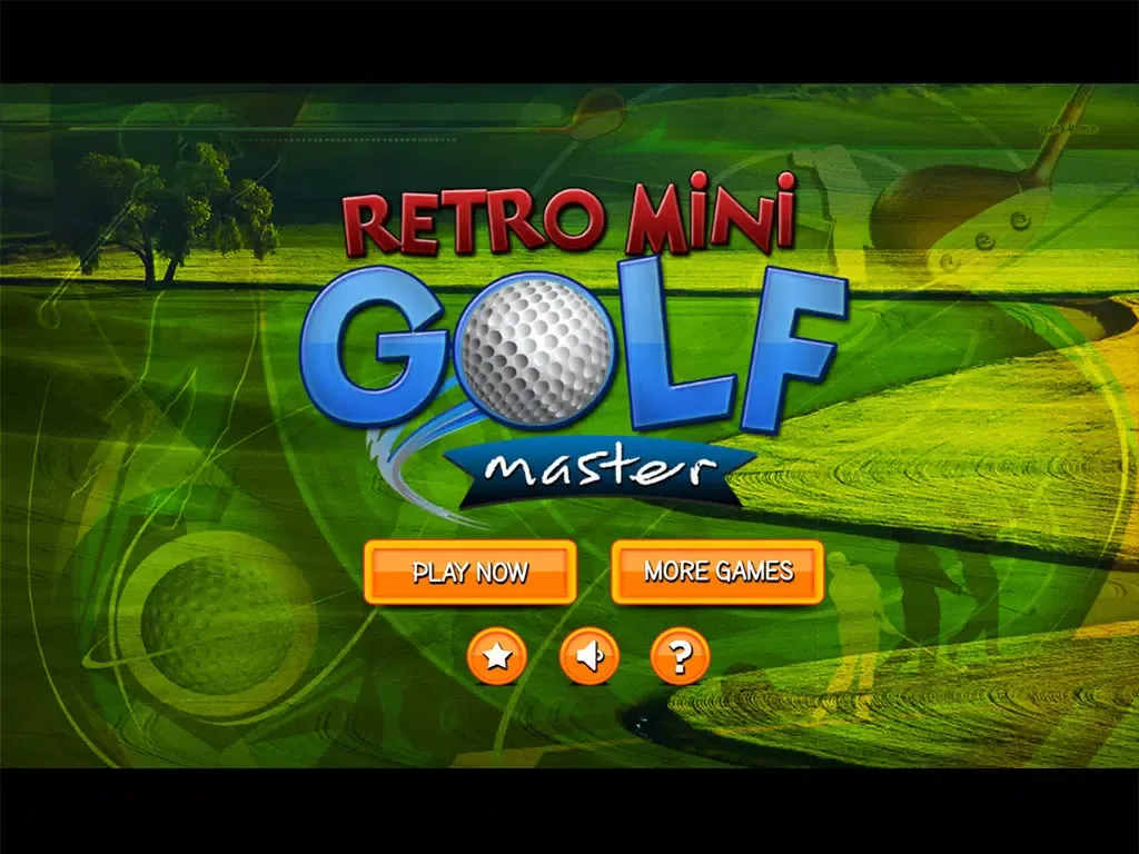 Retro Mini Golf Master Pro iPad 应用截图