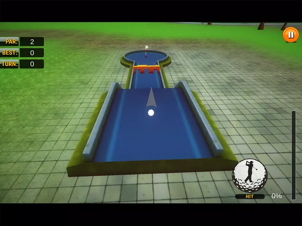 Retro Mini Golf Master Pro iPad 应用截图
