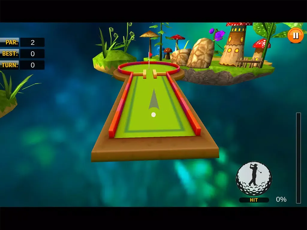 Retro Mini Golf Master Pro iPad 应用截图