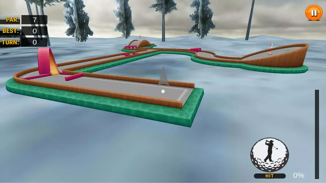 Retro Mini Golf Master Pro应用截图