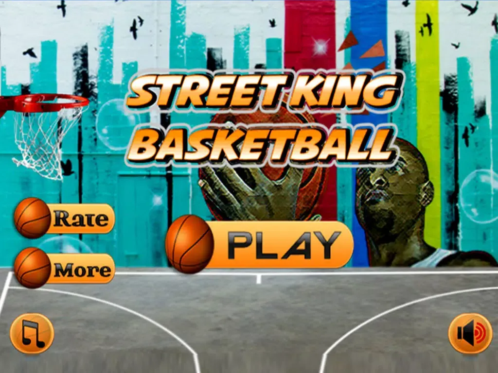 Zrzuty ekranu Street King Basketball 3d iPad 
