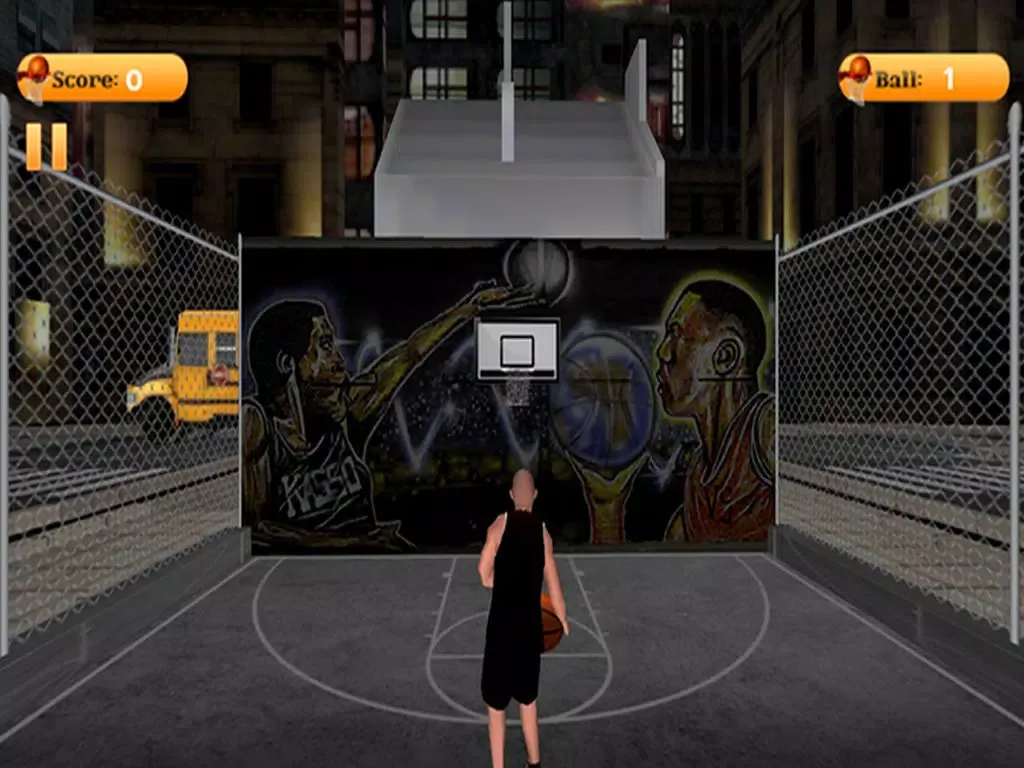 Zrzuty ekranu Street King Basketball 3d iPad 