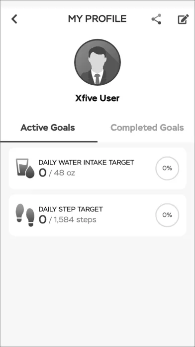 X-Five Wearables Screenshots
