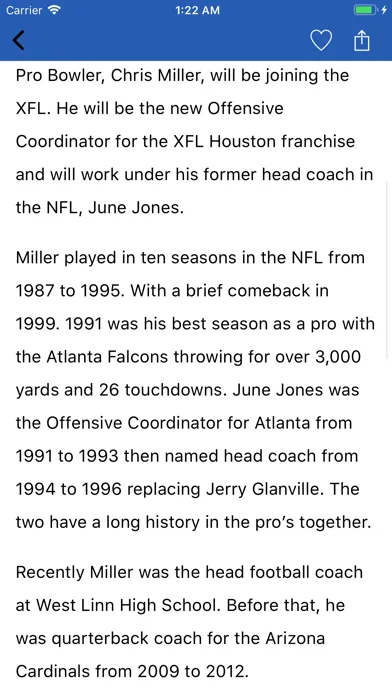 XFL News Hub - XFL Football স্ক্রিনশট