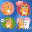 Adorable Cat Stickers HD