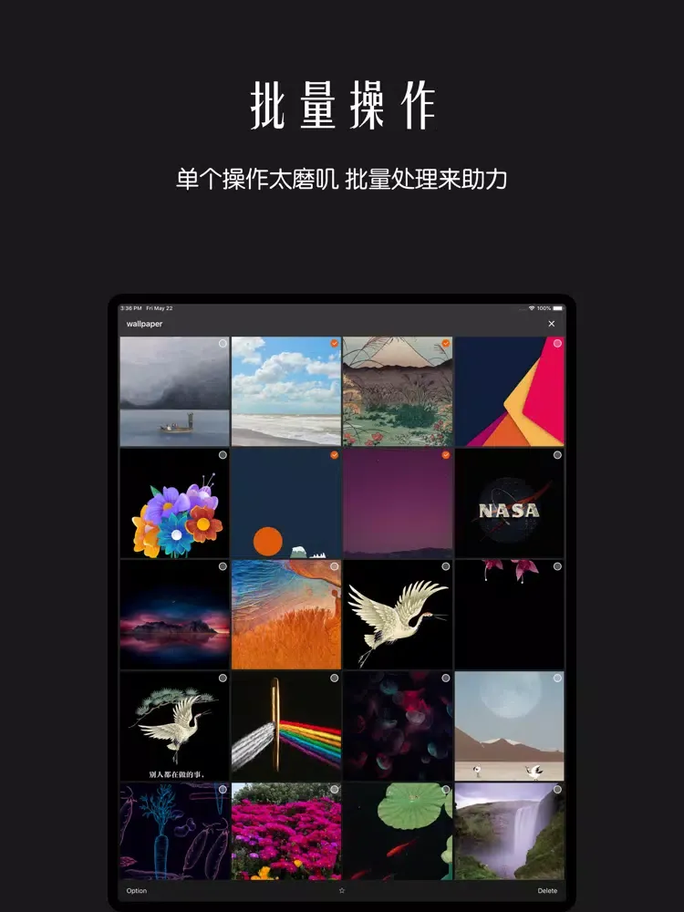 Capturas de tela do 相册管家-照片分类神器 iPad 