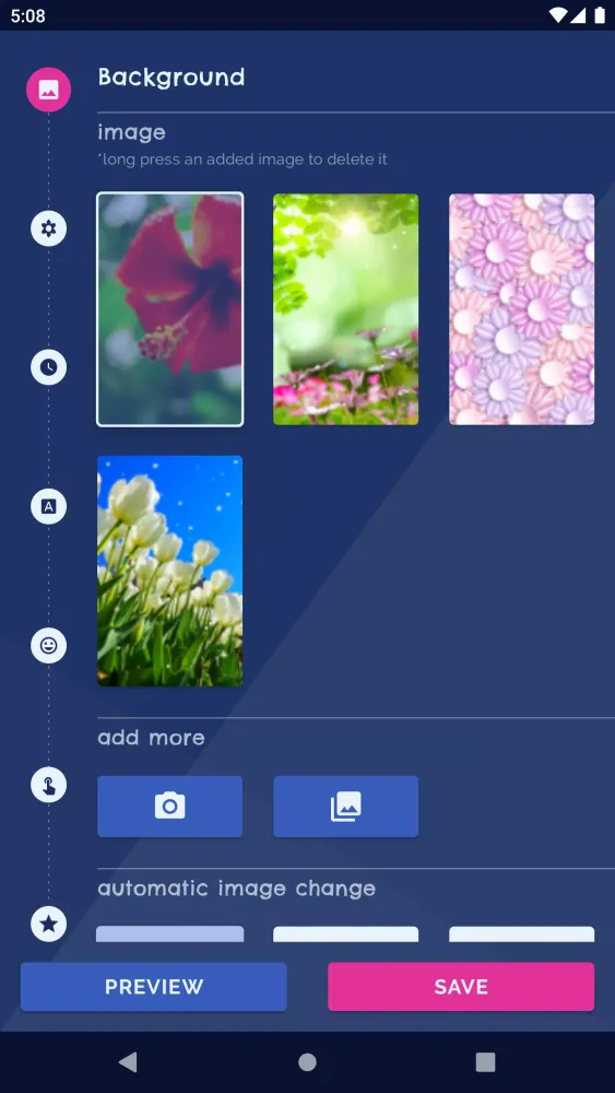 Capturas de tela do Animated Wallpaper For Xiaomi