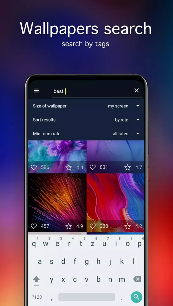 Wallpapers for Xiaomi (MIUI) スクリーンショット