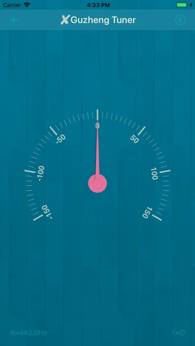 Capturas de pantalla de X Guzheng Tuner