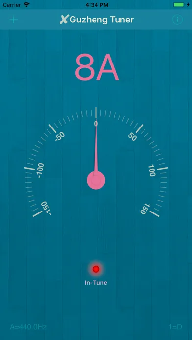 Capturas de pantalla de X Guzheng Tuner