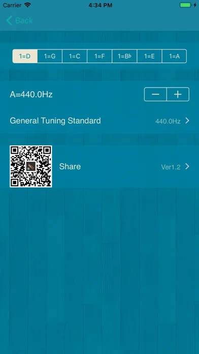 Capturas de pantalla de X Guzheng Tuner