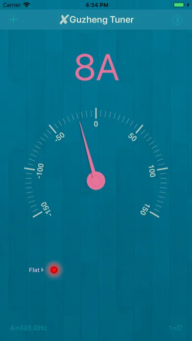 Capturas de pantalla de X Guzheng Tuner