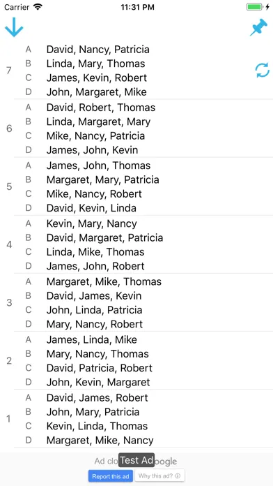 Non-overlapping grouping Screenshots