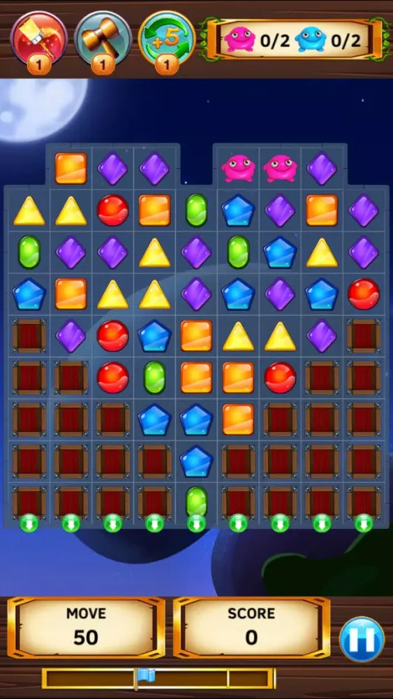 ภาพหน้าจอของ Crystal Match - Unlimited Life Version