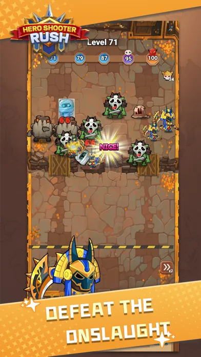 Tangkapan skrin Hero Shooter Rush-Shooter Game
