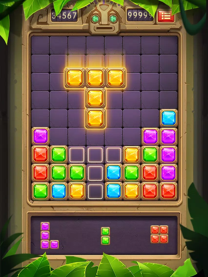 Block Trick: Tomb Tape Puzzle iPad 应用截图