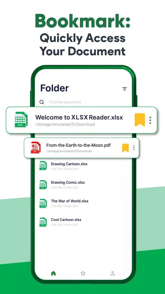 XLSX Viewer: Read XLSX File Screenshots