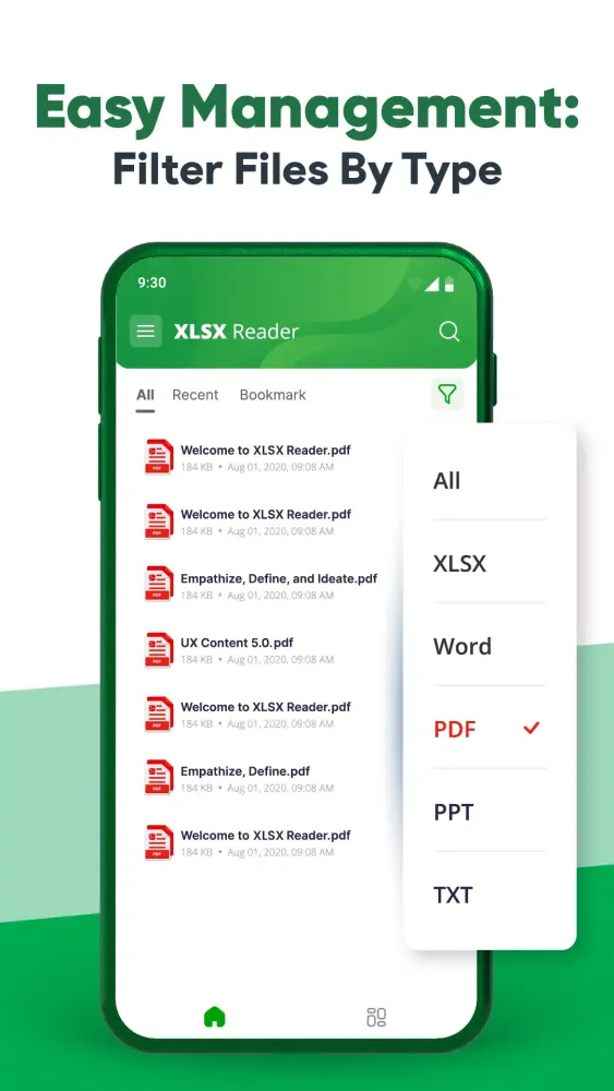 XLSX Viewer: Read XLSX File Screenshots