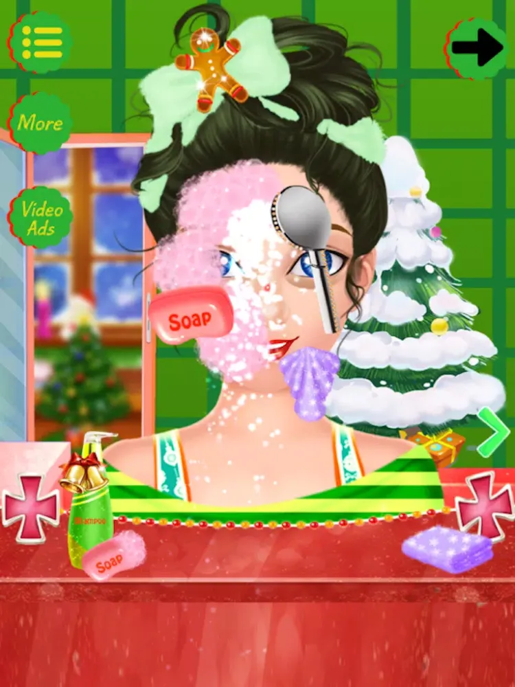 Скриншоты Christmas Salon - Makeover