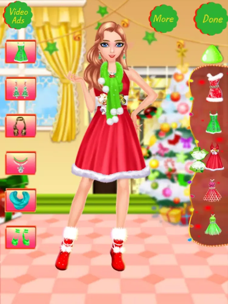 Скриншоты Christmas Salon - Makeover