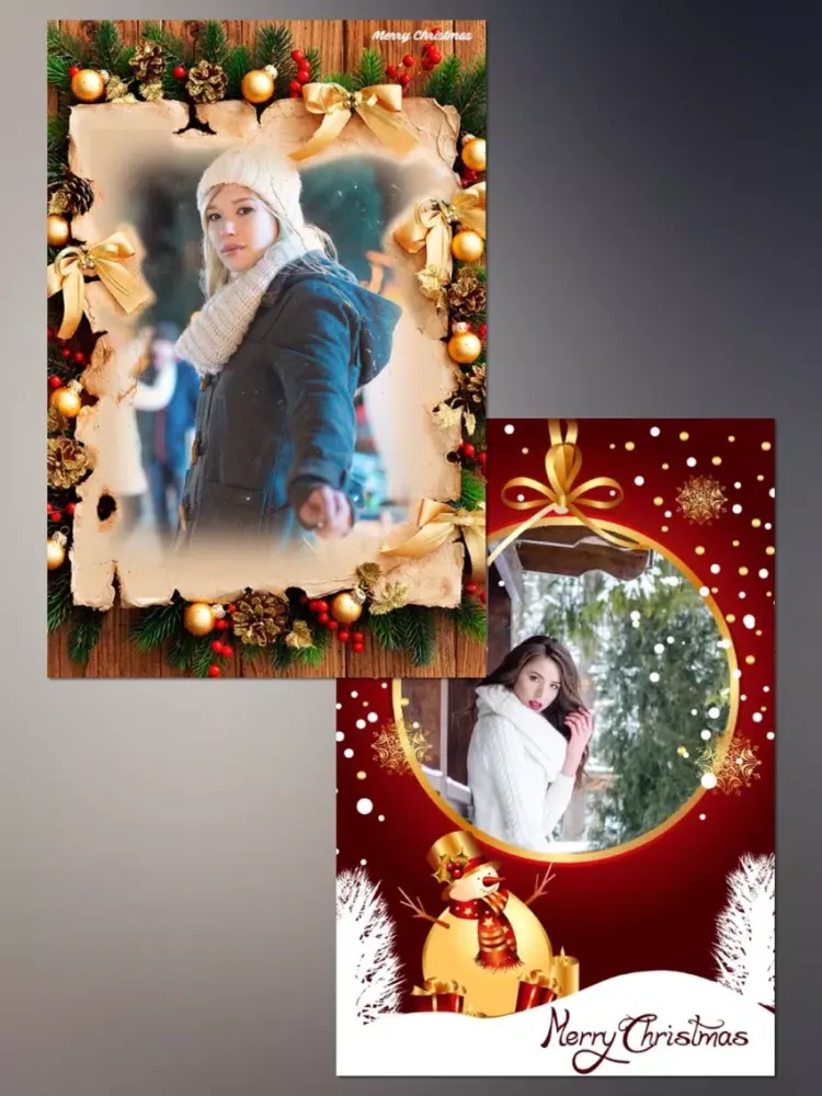 Xmas InstaCollage Maker iPad  スクリーンショット
