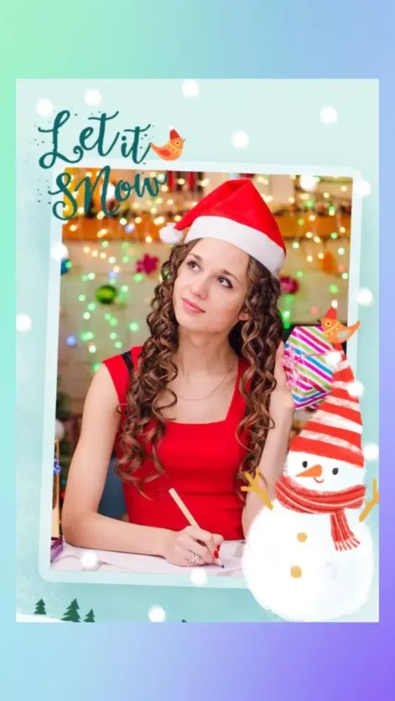 Xmas InstaCollage Maker スクリーンショット