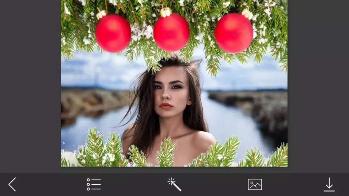 Capturas de pantalla de Xmas Foto Frames