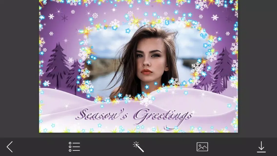 Capturas de pantalla de Xmas Foto Frames