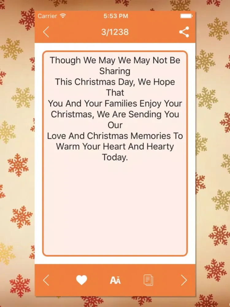 Zrzuty ekranu Santa SMS iPad 