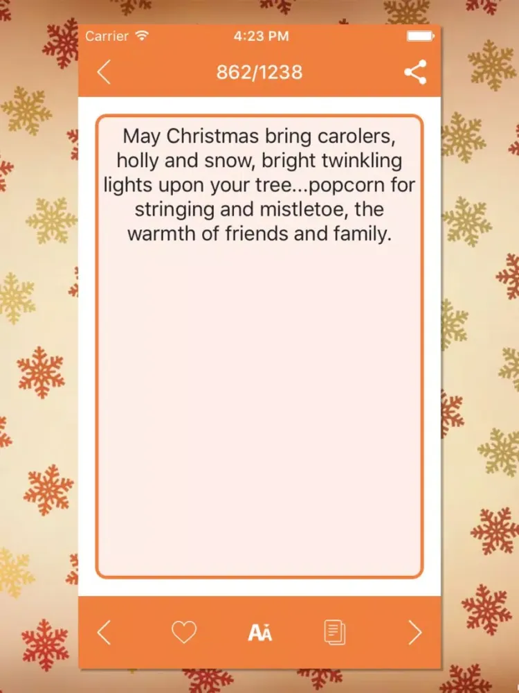 Zrzuty ekranu Santa SMS iPad 