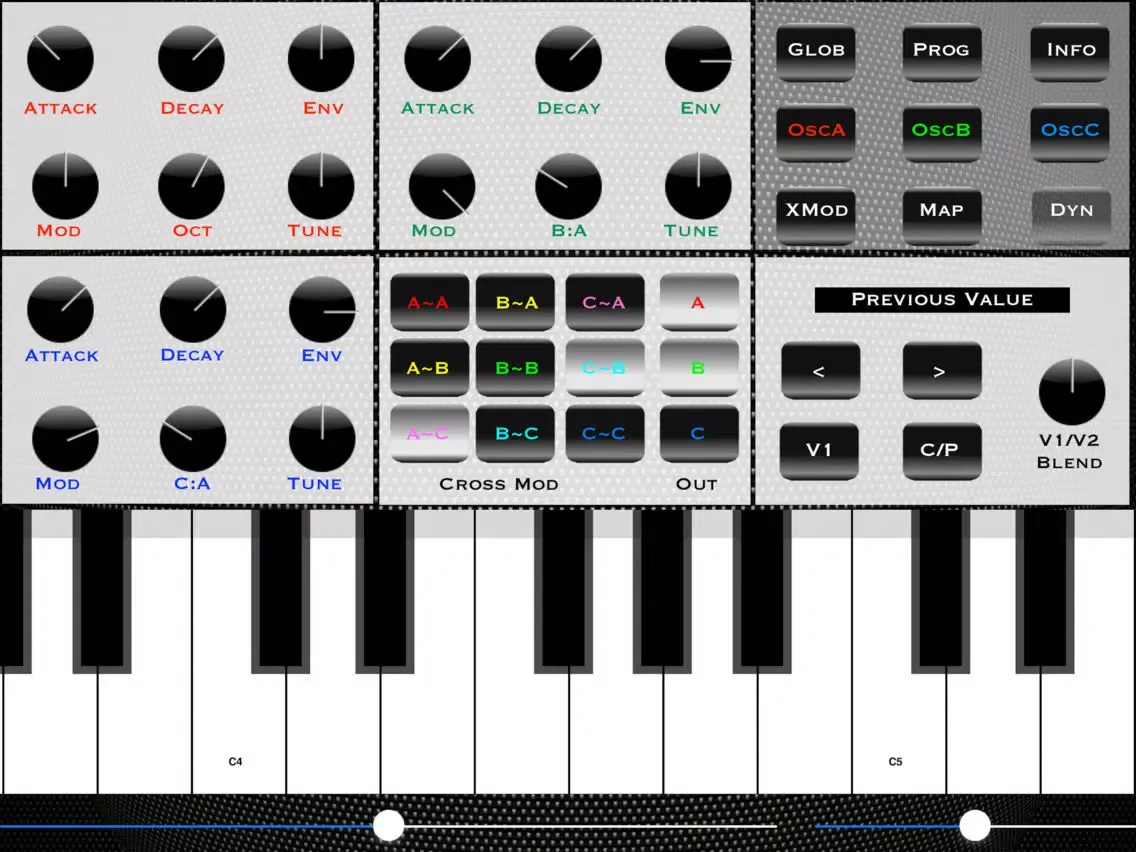 xMod iPad  스크린샷