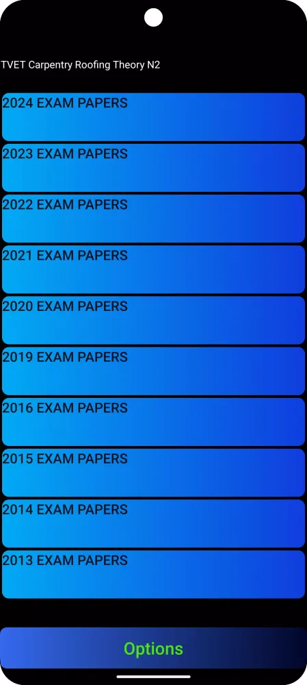 Screenshot di TVET Carpentry, Roofing Theory