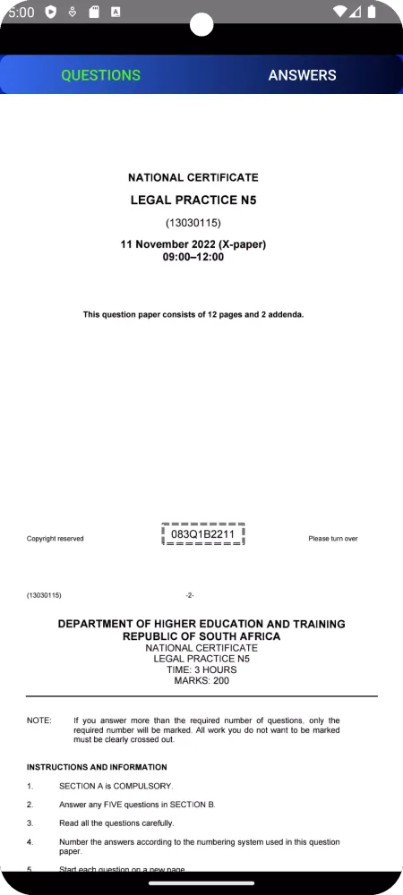 Tangkapan layar TVET Legal Practice