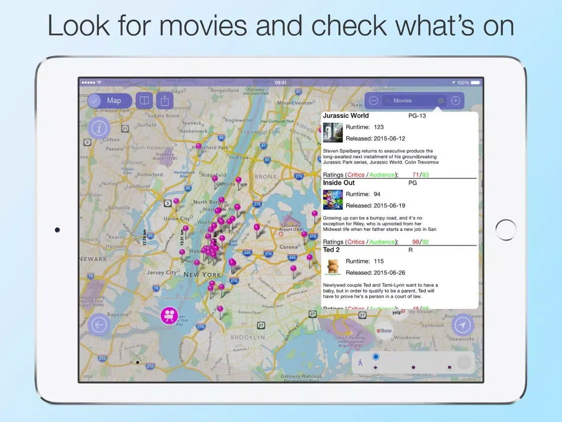 Xplorama - Explore Search Wiki & Compare Locations iPad  Screenshots