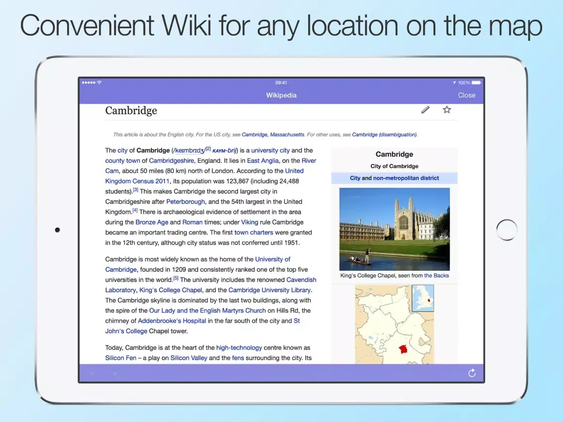 Xplorama - Explore Search Wiki & Compare Locations iPad  Screenshots