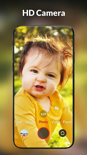HD Camera for Android: XCamera Screenshots