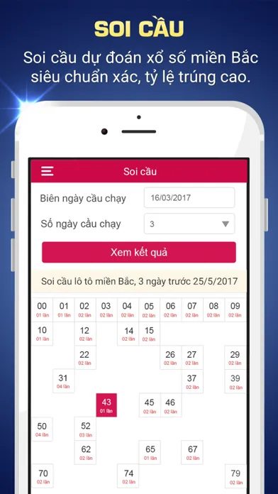 Capturas de tela do XSMB - Kết quả xổ số miền Bắc