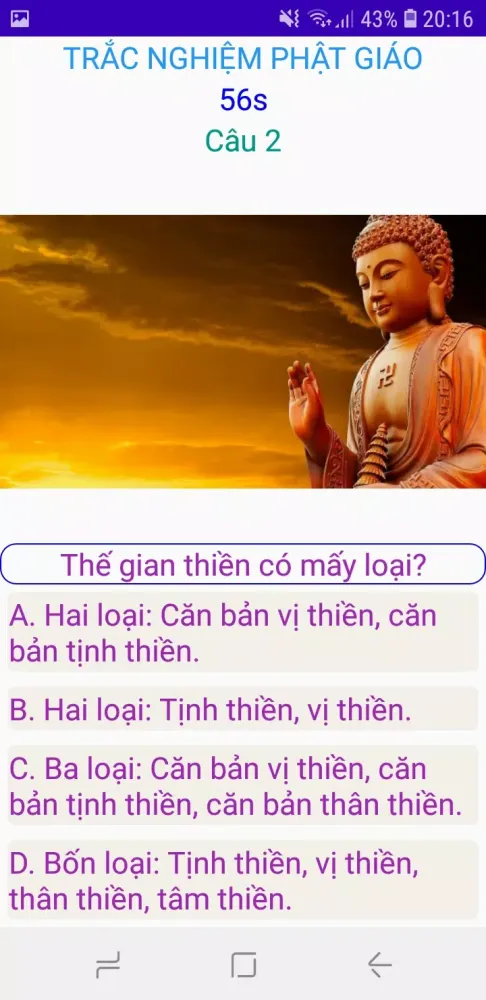 Trắc Nghiệm Phật Giaó Screenshots