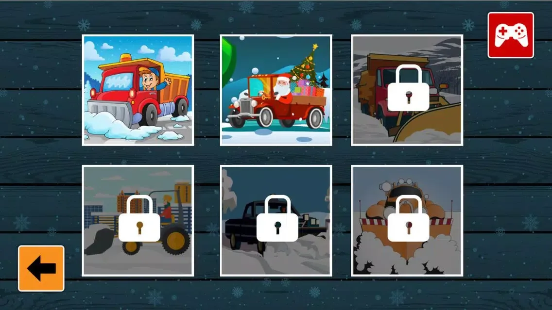 Zrzuty ekranu Winter Truck Jigsaw