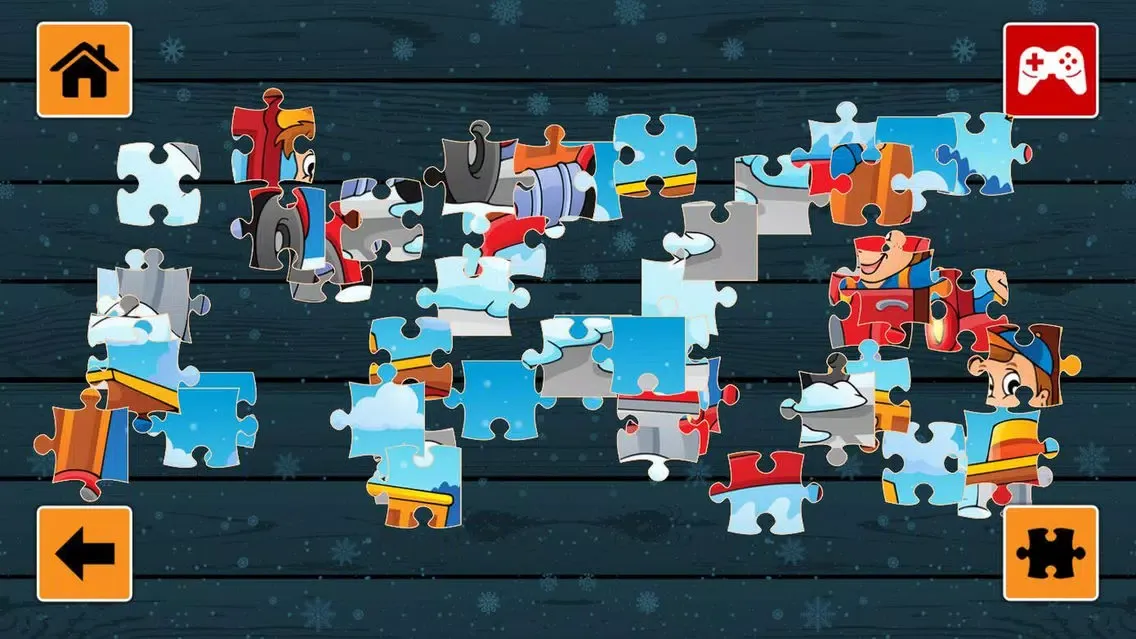 Zrzuty ekranu Winter Truck Jigsaw