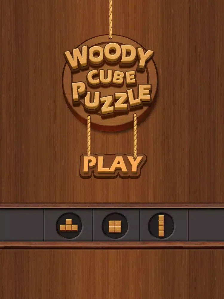 Wood Cube Puzzle: Circle Fill iPad  سکرین شاٹس